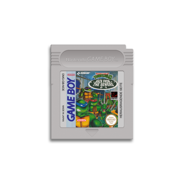 Turtles II – Back from the Sewers (EU) (lose) (sehr guter Zustand) - Nintendo Game Boy