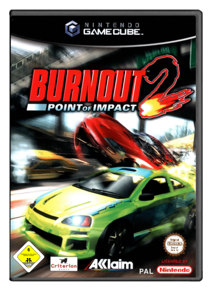 Burnout 2 - Point of Impact (EU) (OVP) (gebraucht) - Nintendo Game Cube