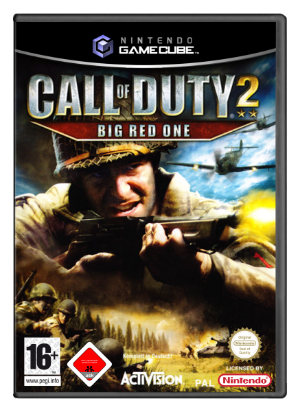 Call of Duty 2 – Big Red One (EU) (OVP) (sehr guter Zustand) - Nintendo Game Cube