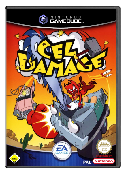 Cel Damage (EU) (OVP) (neuwertiger Sammlerzustand) - Nintendo Game Cube