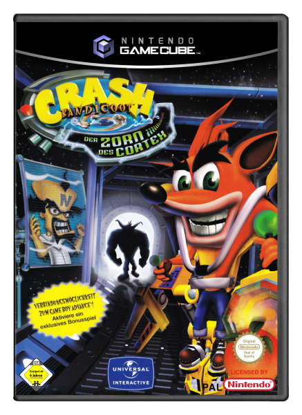 Crash Bandicoot - Zorn des Cortex (EU) (OVP) (neuwertiger Sammlerzustand) - Nintendo Game Cube