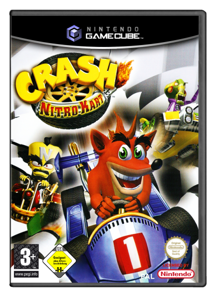 Crash Nitro Kart (EU) (OVP) (neuwertiger Sammlerzustand) - Nintendo Game Cube