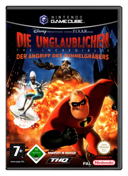 Die Unglaublichen – Der Angriff des Tunnelgräbers (EU) (CIB) (acceptable) - Nintendo Game Cube