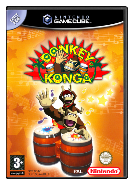 Donkey Konga (EU) (OVP) (sehr guter Zustand) - Nintendo Game Cube