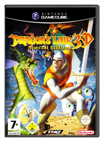 Dragons Lair 3D (EU) (OVP) (neuwertiger Sammlerzustand) - Nintendo Game Cube