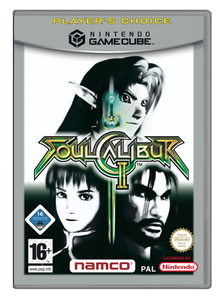 Soul Calibur 2 (Players Choice) (EU) (OVP) (sehr guter Zustand) - Nintendo Game Cube