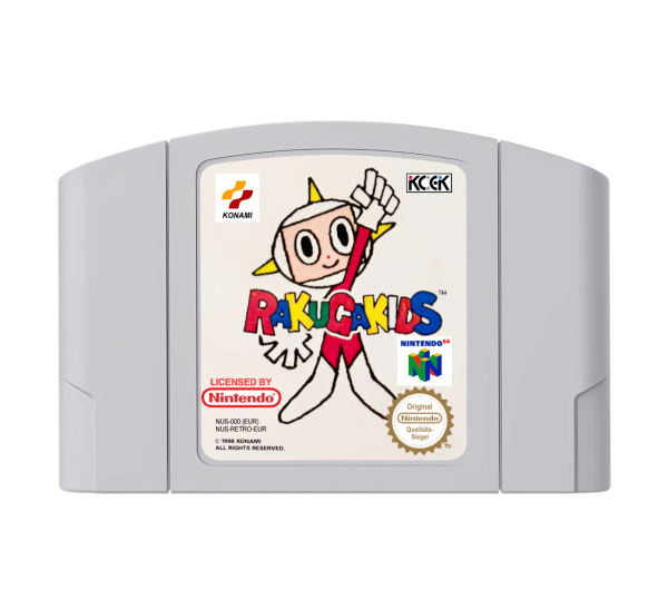 Rakuga Kids (EU) (lose) (sehr guter Zustand) - Nintendo 64 (N64)