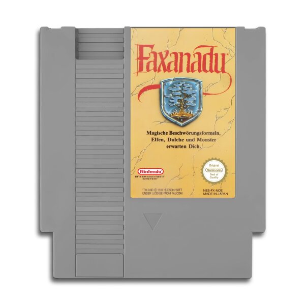 Faxanadu (EU) (loose) (very good condition) - Nintendo Entertainment System (NES)